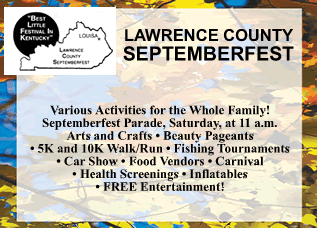Lawrence County SeptemberFest, September 5,6 and 7, 2014
